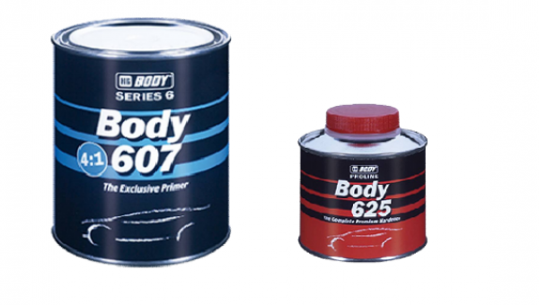 BODY 607 4:1 EXCLUSIVE PRIMER 0.8L + 625 HARDENER 0.2L